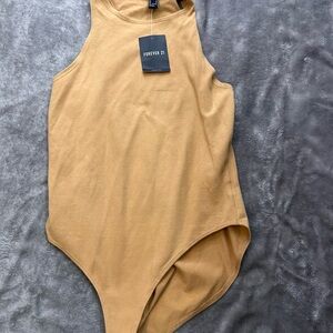 Forever 21 Camel Kids Bodysuit